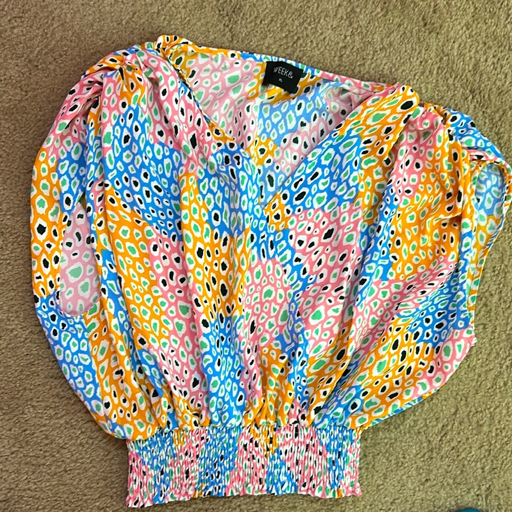 Week& multi Cheetalicious short sleeve